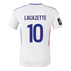 Billiga Olympique Lyonnais Alexandre Lacazette #10 Hemmatröja 2024-25 Kortärmad